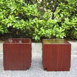Pair of Scandinavian bedside tables