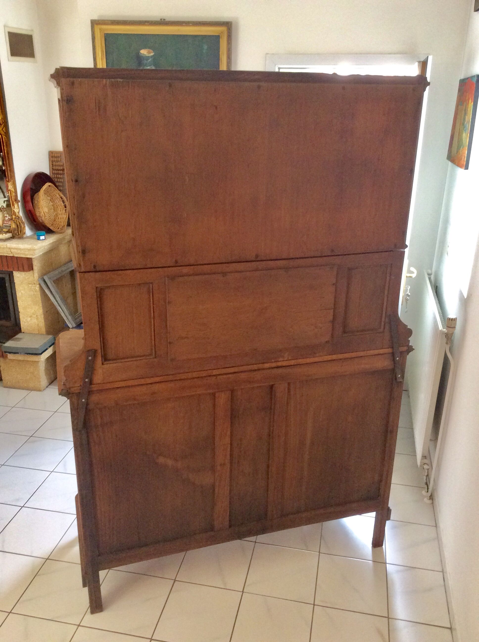 Former solid oak buffet early 20th