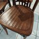 Suite of 6 baumann vintage bistrot chairs 1960s