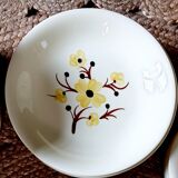 Lot 5 soup plates from Salins, Catherine model