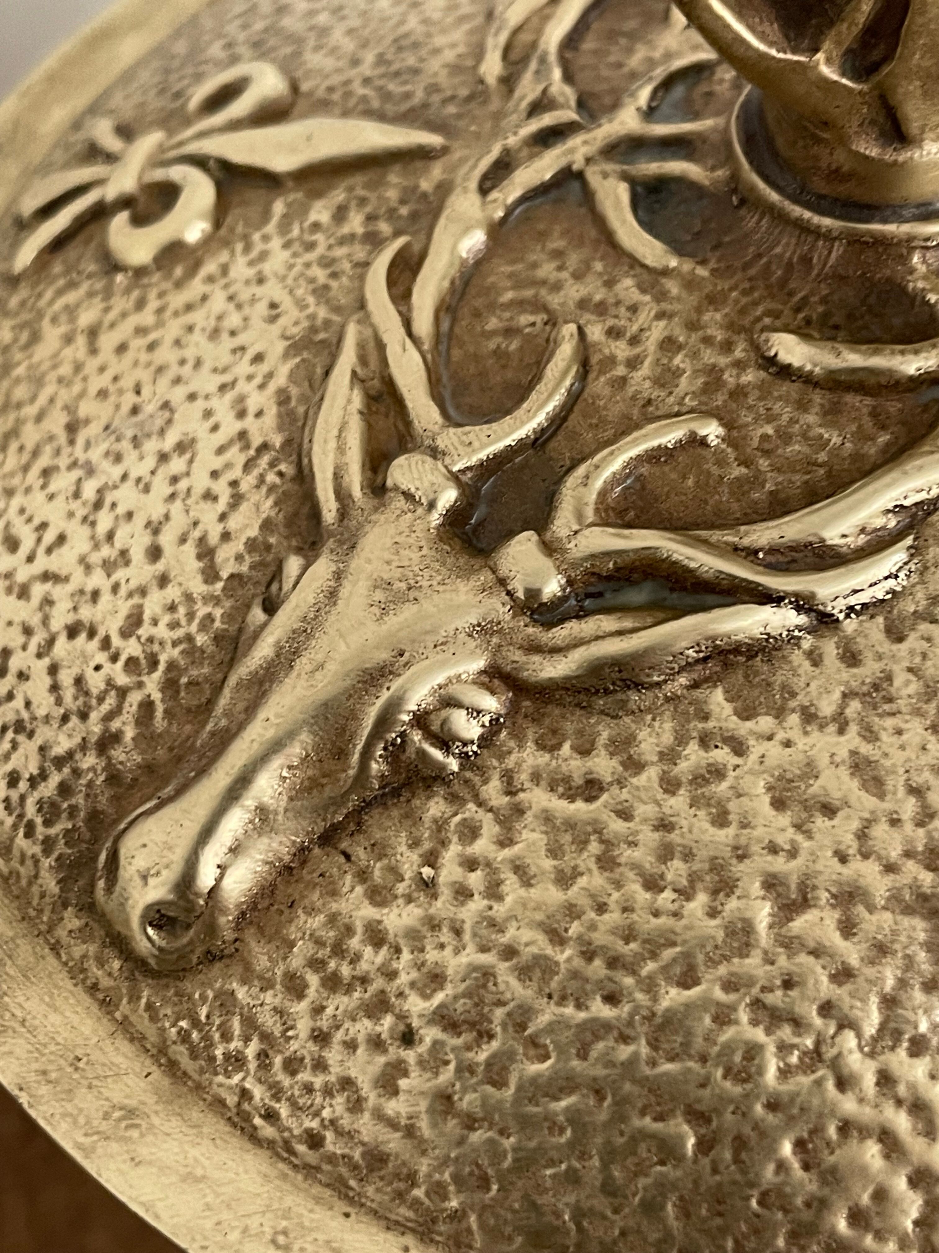 Bronze and ceramic pot Max le Verrier