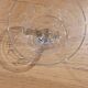4 antique engraved glass glasses