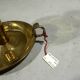 Peter Jensen Copenhagen brass candle holders Denmark 1960’s