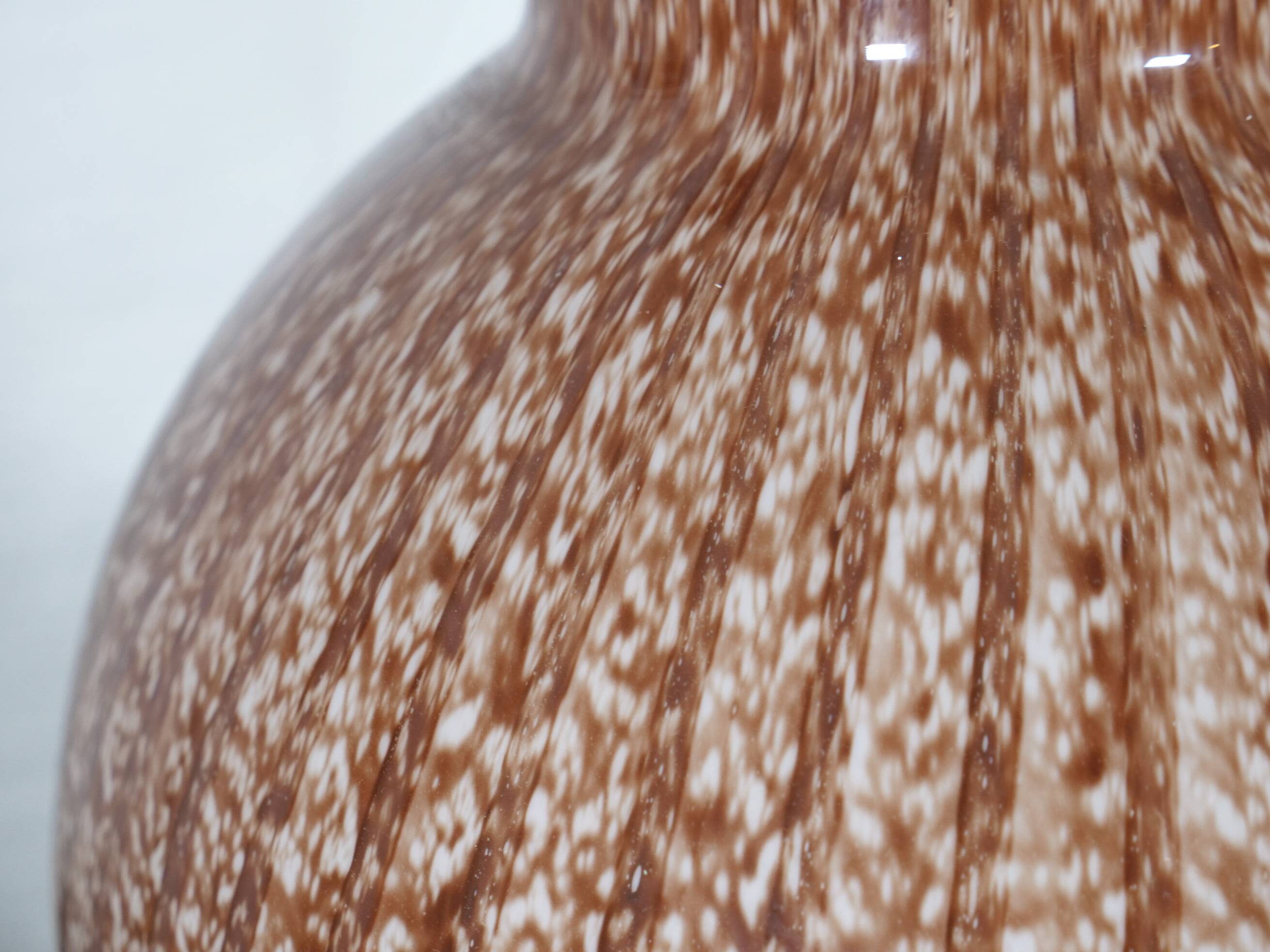 Peill and Putzler Design Glass Hanging Ceiling Lamp 1970s