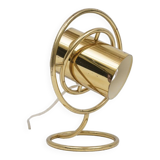 Modernist art deco brass lamp