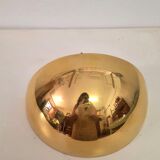 8 half moon sconces, Hollywood regency, brass, 60/70