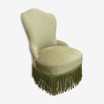 Green armchair