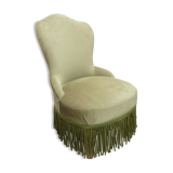 Green armchair
