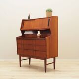 Teak secretary, Danish design, 1970s, production: Denmark