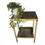 Smoked glass side table