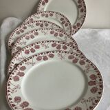 6 BFK dinner plates - Trifolium service