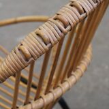 Armchair child vintage rattan Rohe Noordwolde