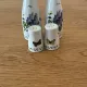 Vintage vinegar bottle in English earthenware - Portmeirion "Botanic Garden"