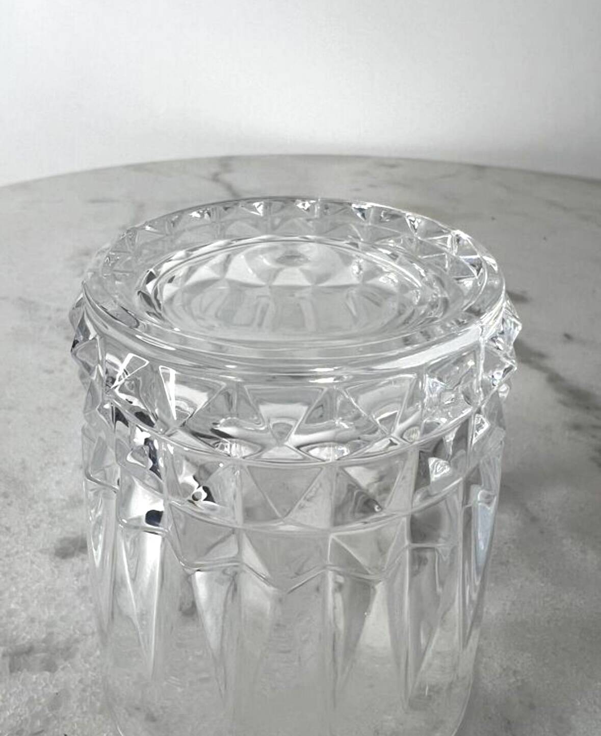 Crystal whisky glass