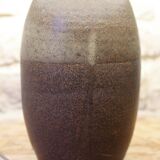 Stoneware bottle lamp base