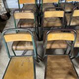 Set of 18 stella school chairs