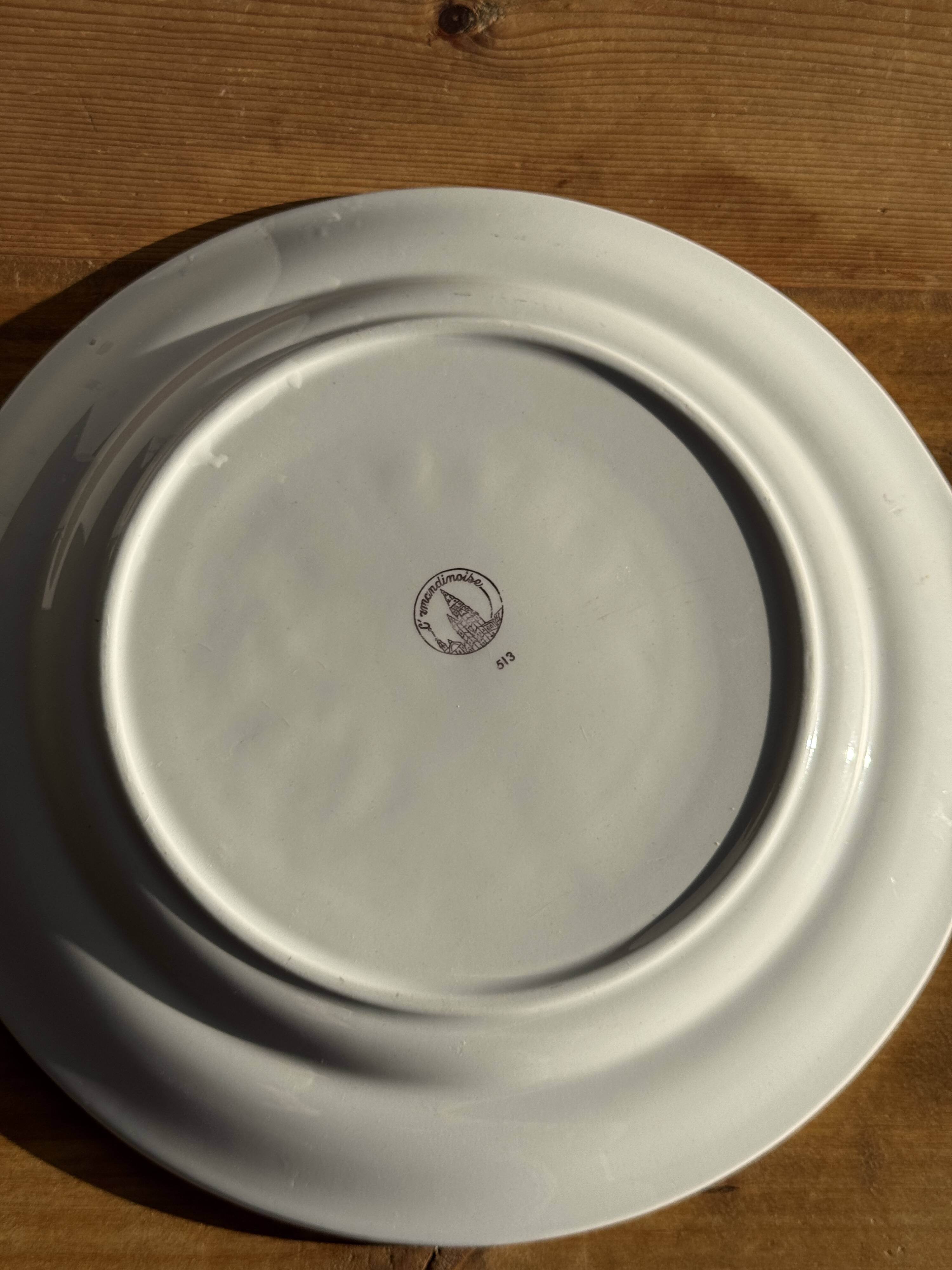 L'Amandinoise rose gold tart dish D30