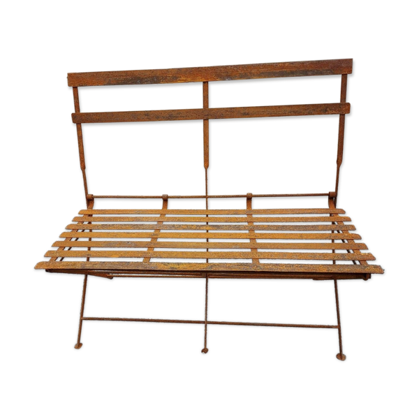 Banc de jardin en fer