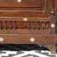 Damascus wood coat rack