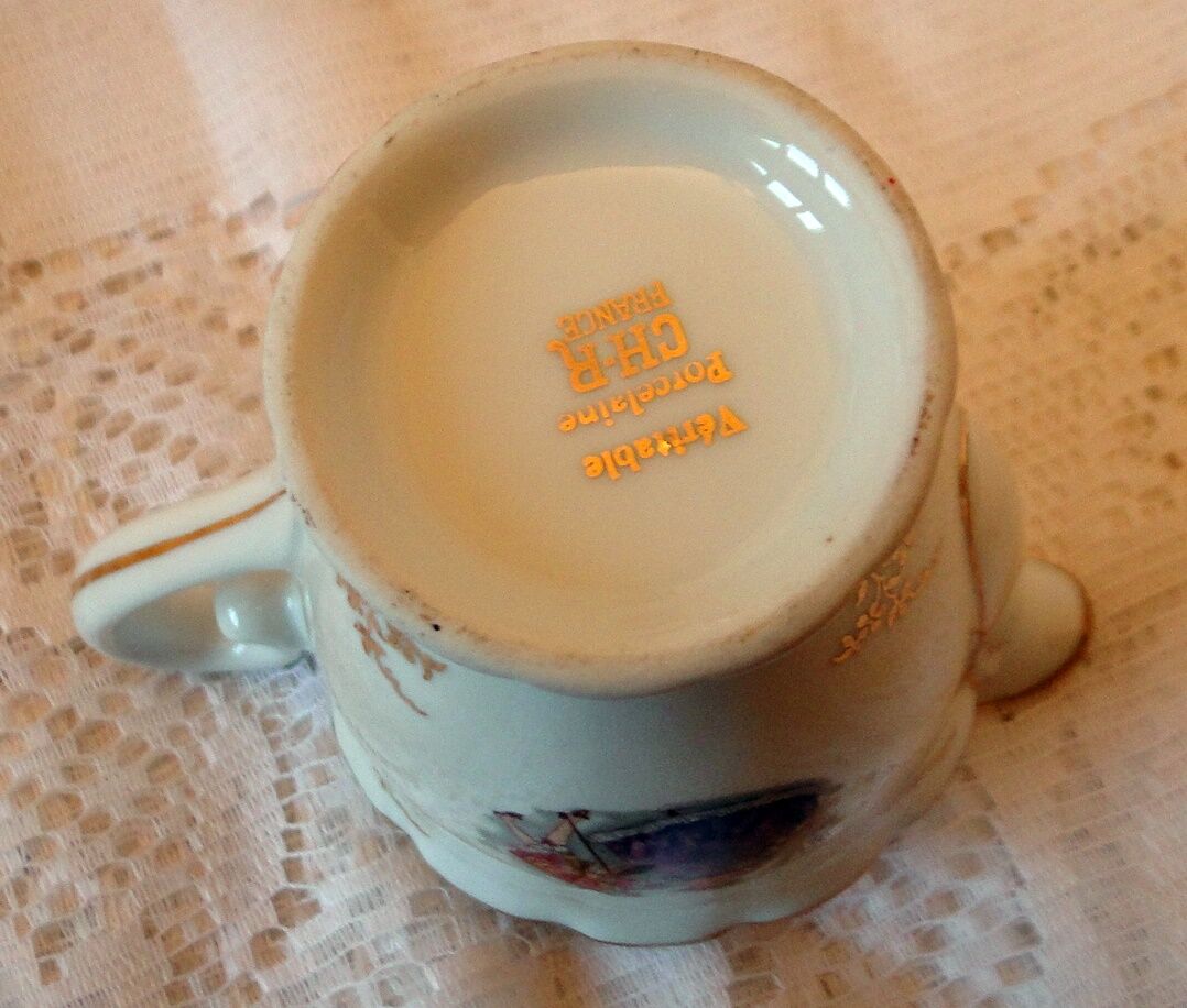 Service a cafe porcelaine fine ch r France