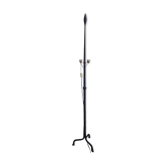Wrought iron floor lamp "spear"