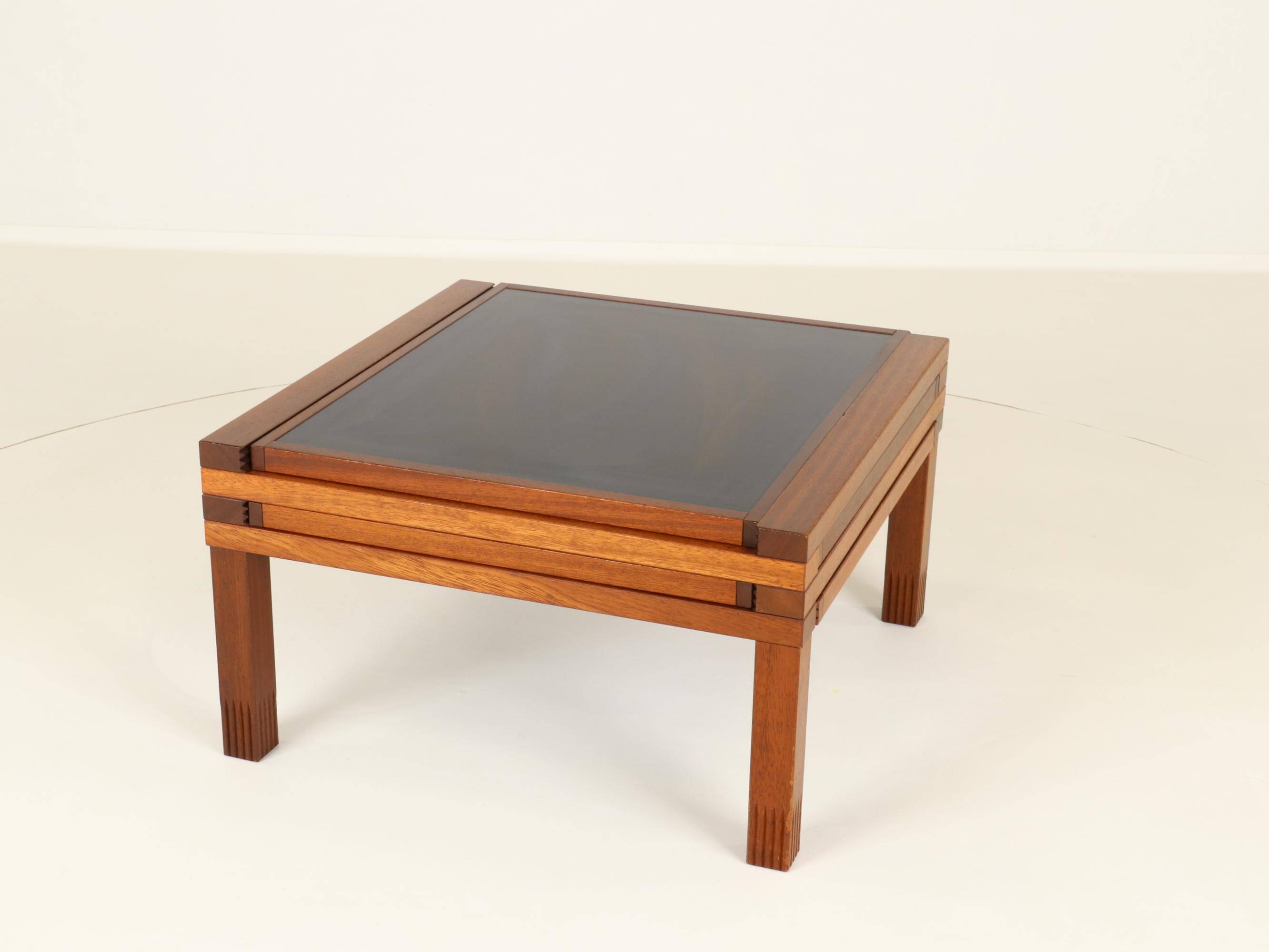 Coffee table model PAR 4 by Bernard Vuarnesson, Italy, 1970s