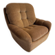 Old vintage 60s fabric lounge chair