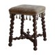 Spanish design country antique stool