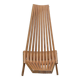 vintage Scandinavian slatted sun lounger