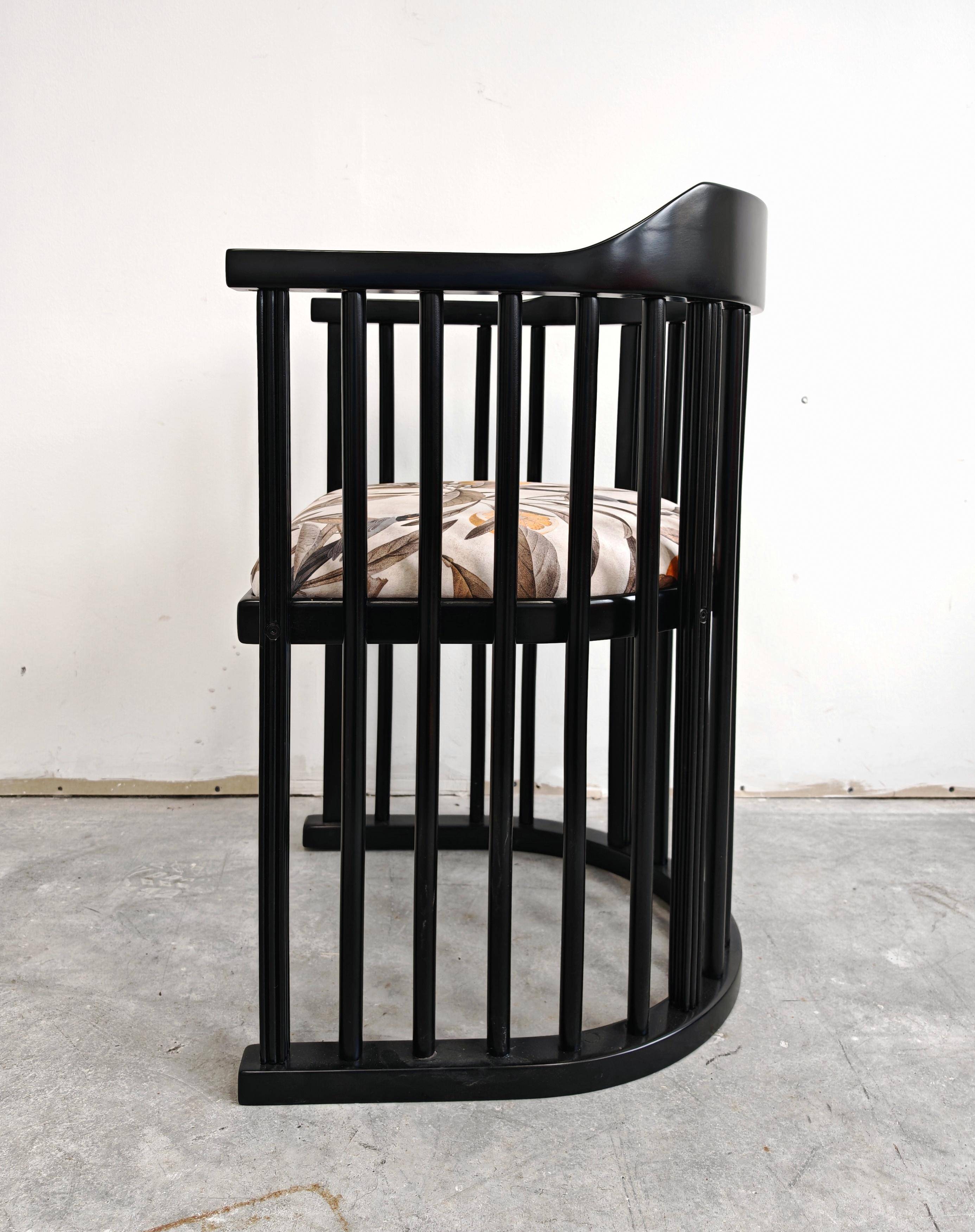 Paire de fauteuils Jugendstil Josef Hoffmann années 1910