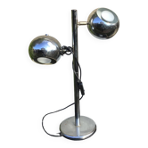 Beautiful vintage chrome design lamp. Italian 60s/70s.