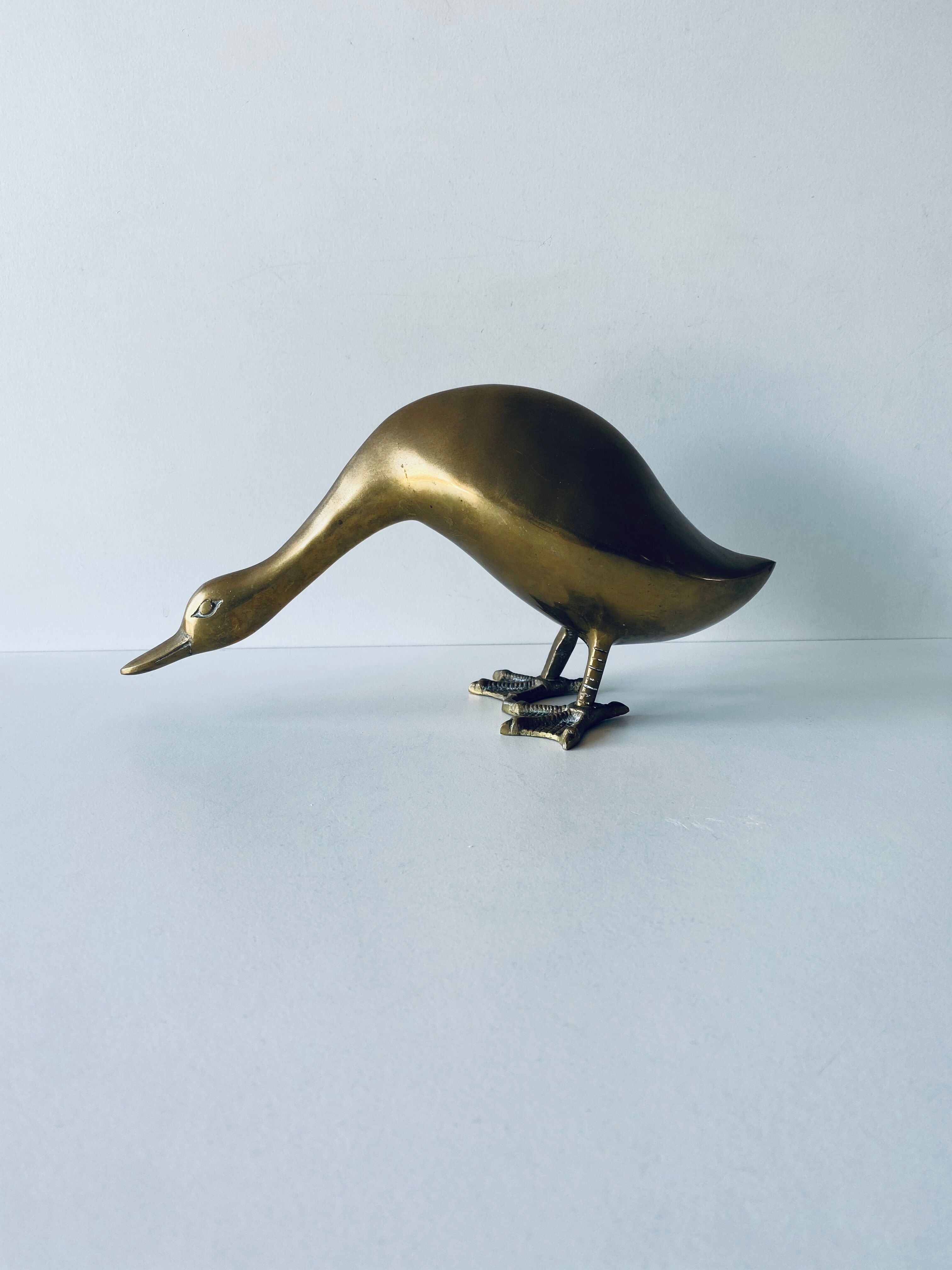 Brass goose 50s