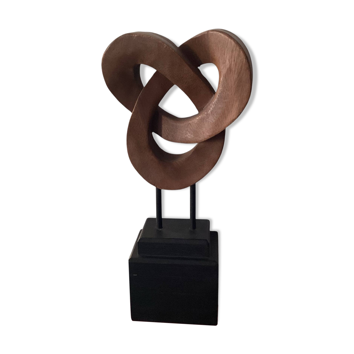 Sculpture moderne en bois