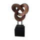 Sculpture moderne en bois