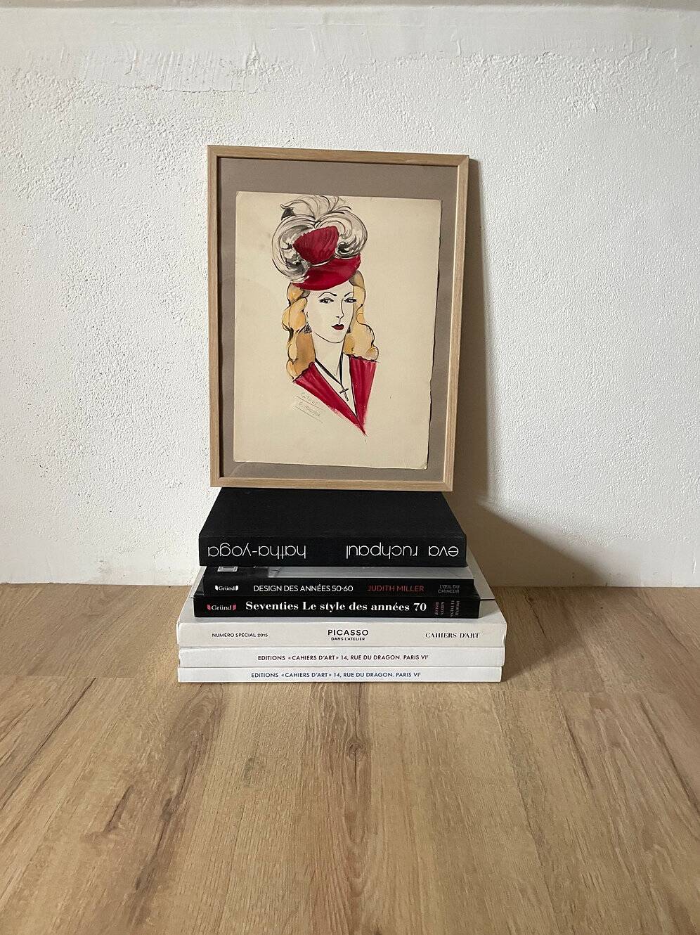 Dessin de mode G Mazoyer