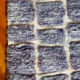Lilac blue Moroccan Berber corridor carpet