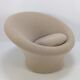 Mushroom armchair with pouf by Pierre Paulin for Artifort, Pierre Frey