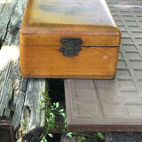 Victorian wooden box Mauchline late 19th century