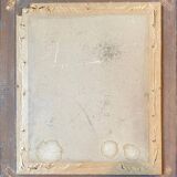 Painting "Young girl with pendant"" Pastel signed J. Macé around 1940 + frame