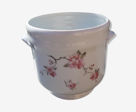 Cache-pot en porcelaine de Limoges