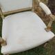 Pair of antique armchairs in Louis XVI style.