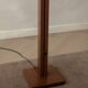 Postmodern Adjustable Wood Floor Lamp by Bellino, 1990s