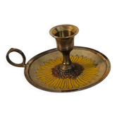 Sunflower candle holders