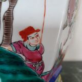 Ancient Chinese vase green family porcelain