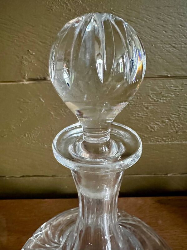 Carafe à décanter en cristal de lorraine