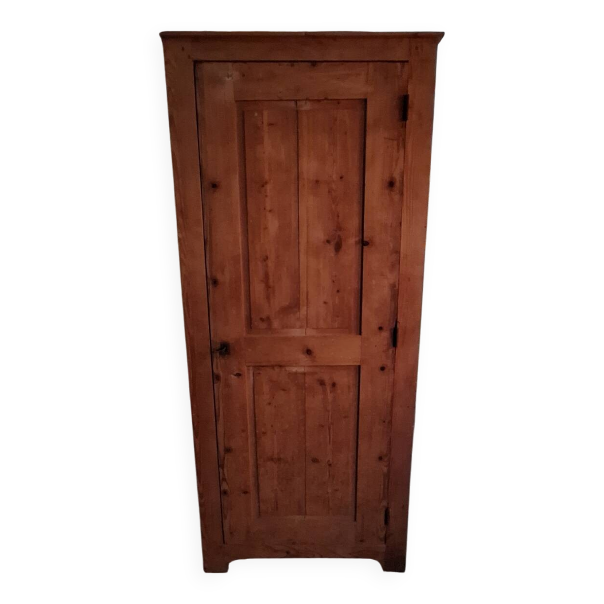 High bonnetière wardrobe rustic fir
