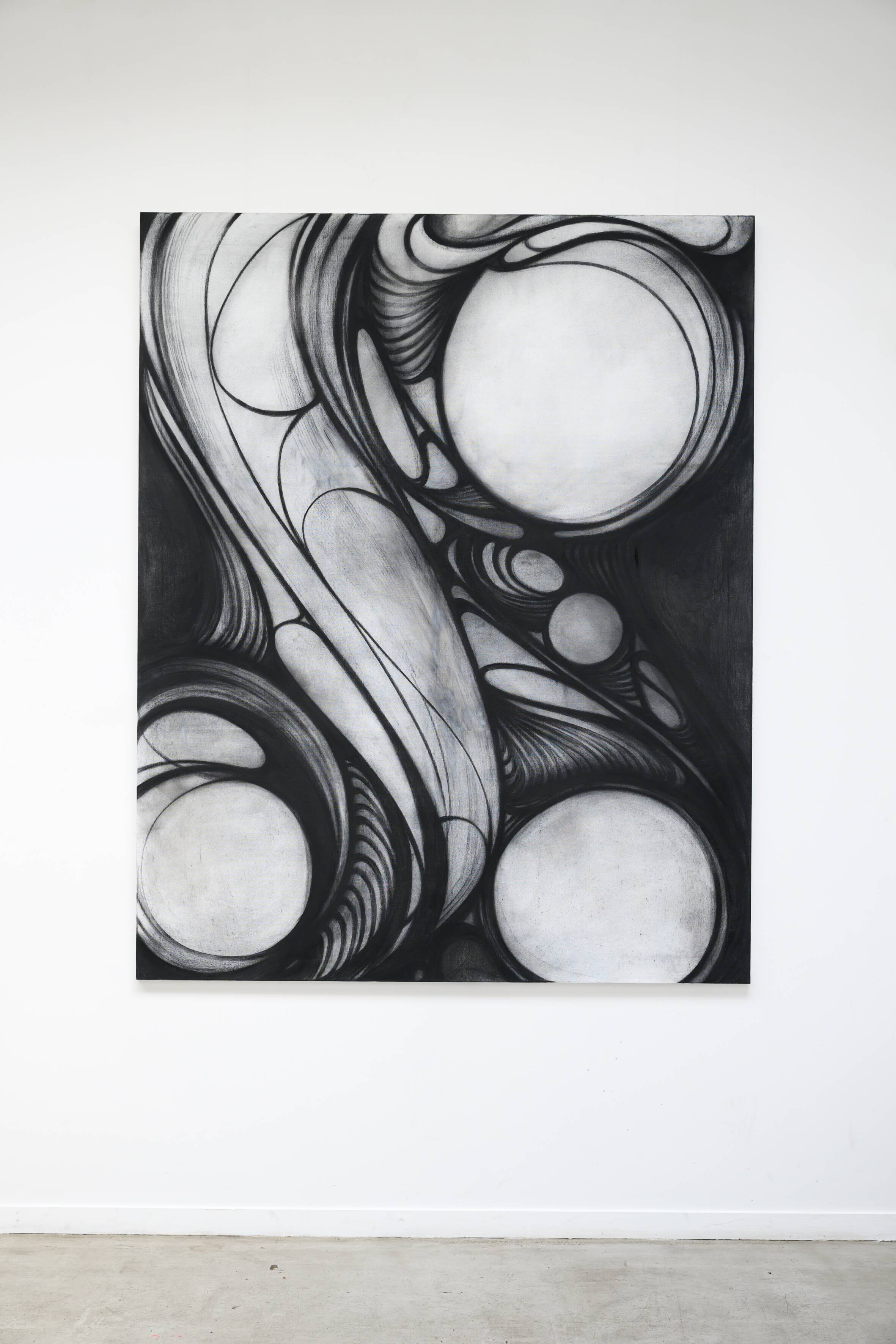 "Shape of femininity" Contemporary painting Harrison Prignet