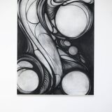 "Shape of femininity" Contemporary painting Harrison Prignet