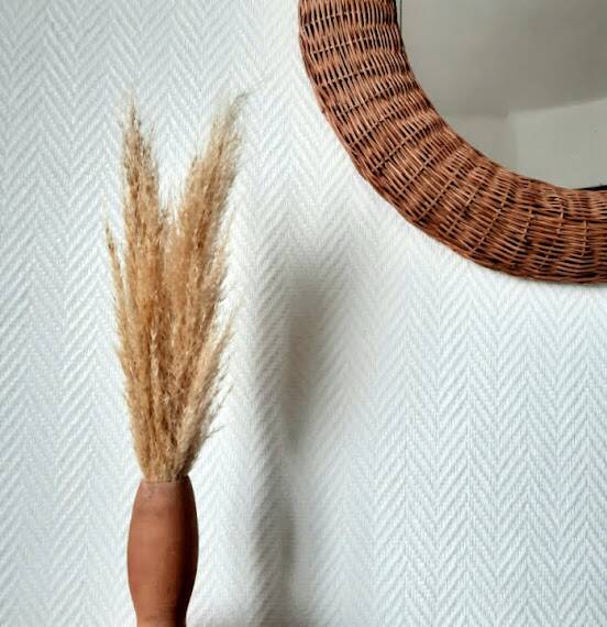 Vase gourde en terre-cuite émaillée style antique