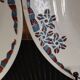 4 earthenware dinner plates OKAN model from Longchamp TERRE DE FER